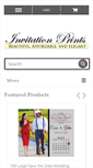 Mobile Screenshot of invitationprints.com